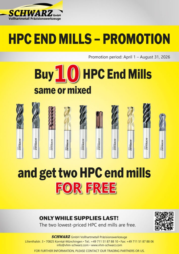 HPC End Mill Promotion Flyer